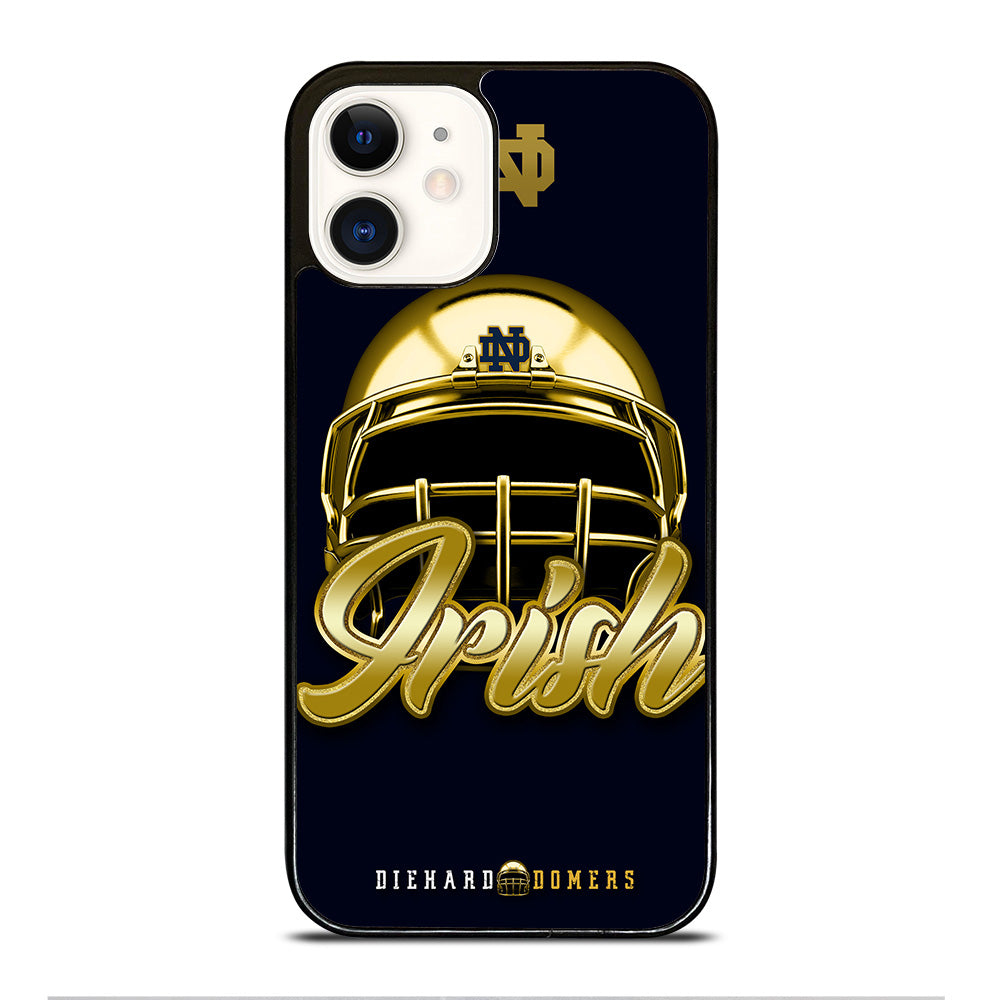 NOTRE DAME FIGHTING IRISH HELMET iPhone 12 Case Cover