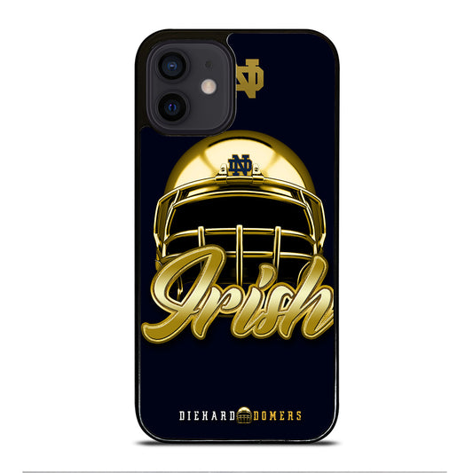 NOTRE DAME FIGHTING IRISH HELMET iPhone 12 Mini Case Cover