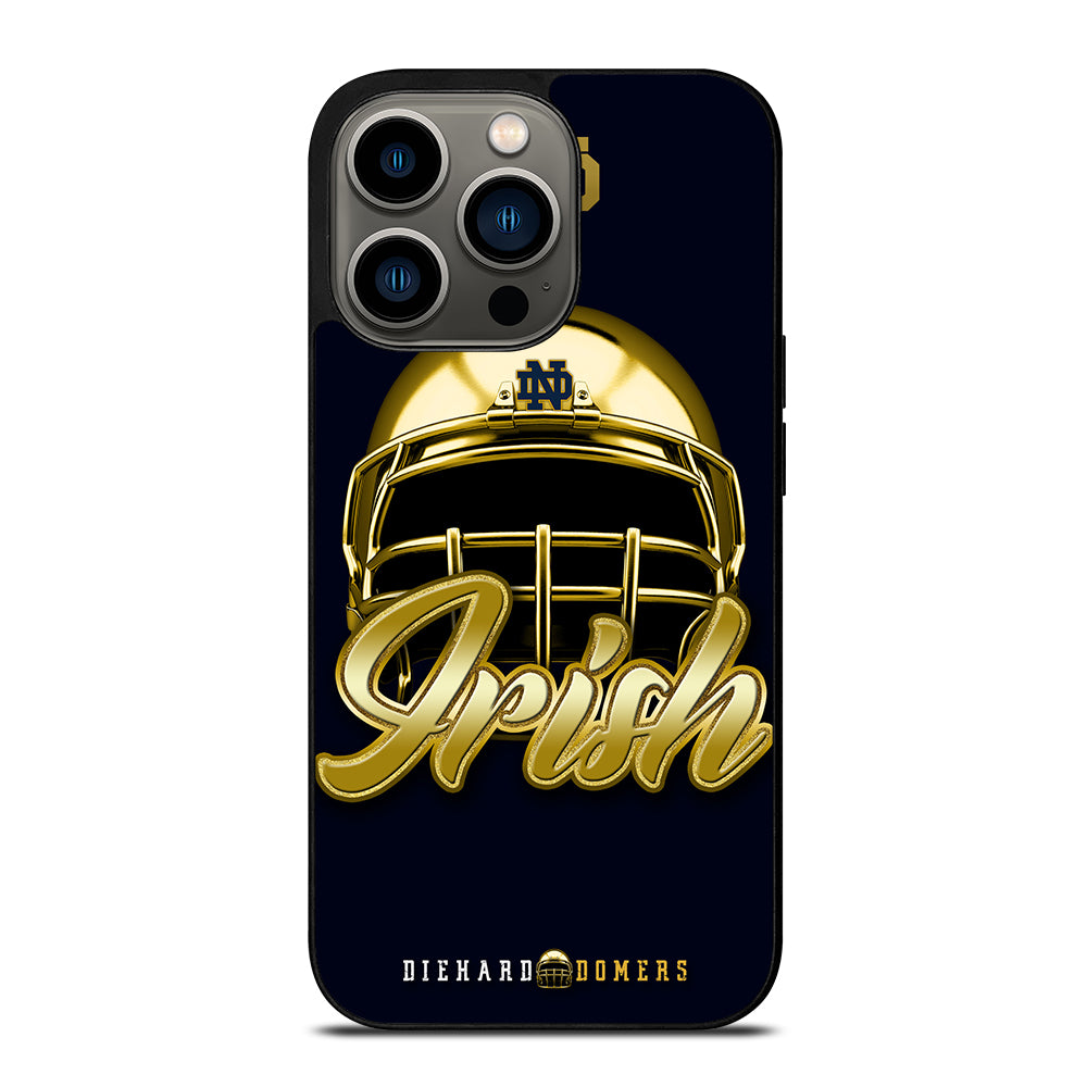 NOTRE DAME FIGHTING IRISH HELMET iPhone 13 Pro Case Cover
