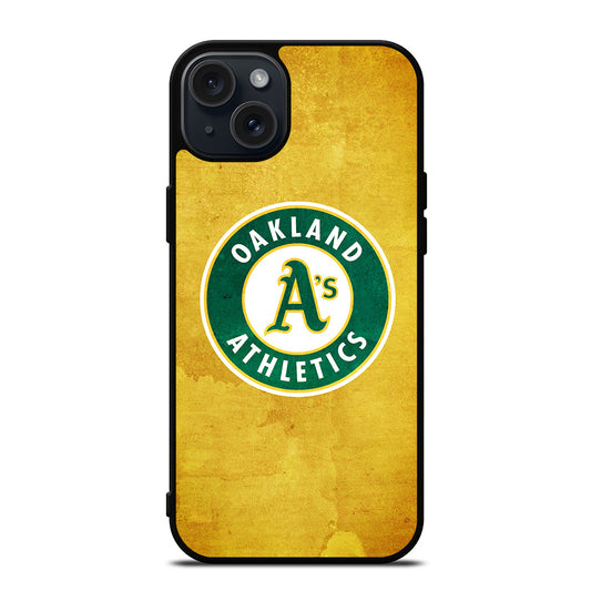 OAKLAND ATHLETICS LOGO MLB 1 iPhone 15 Plus Case Cover