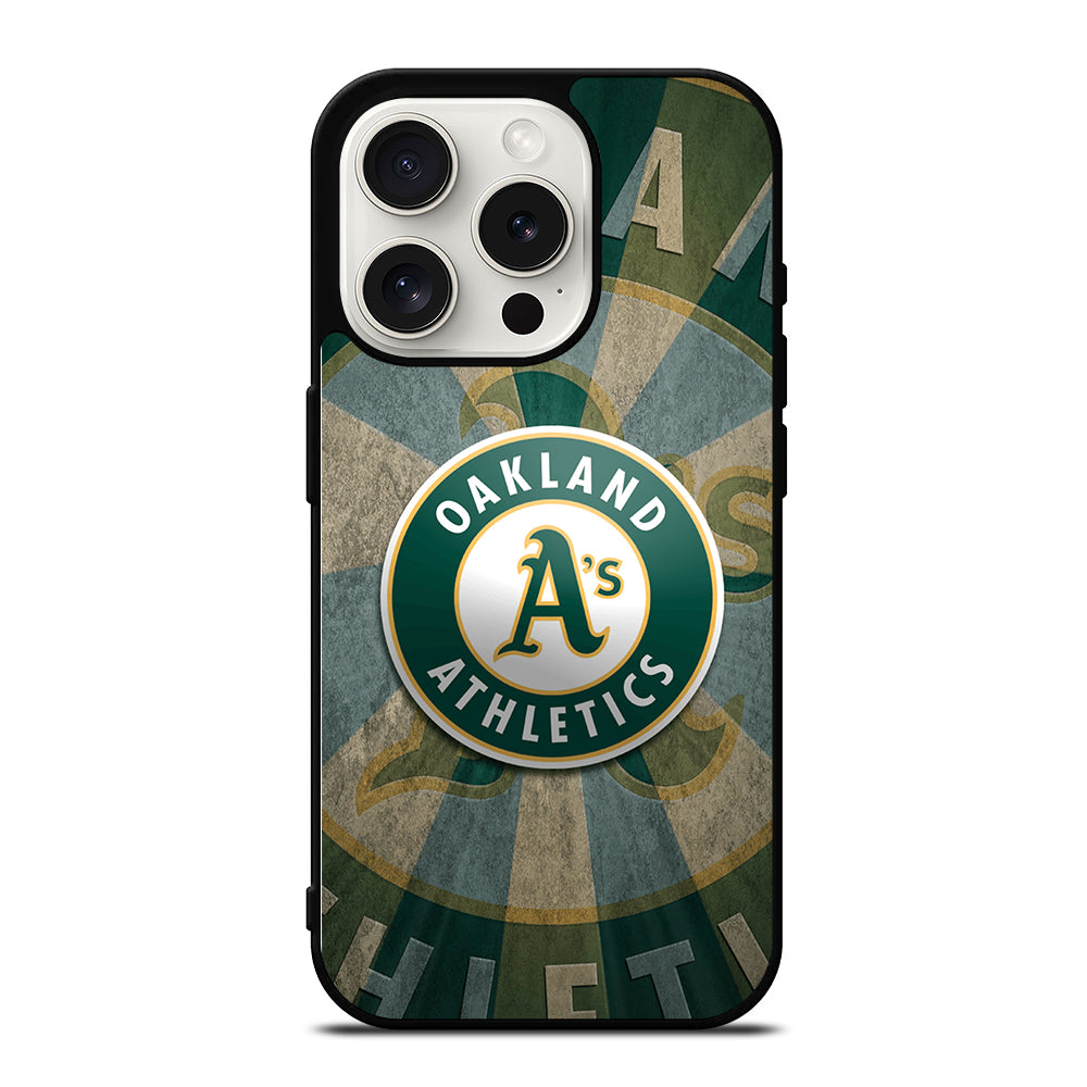 OAKLAND ATHLETICS LOGO MLB 3 iPhone 15 Pro Case Cover