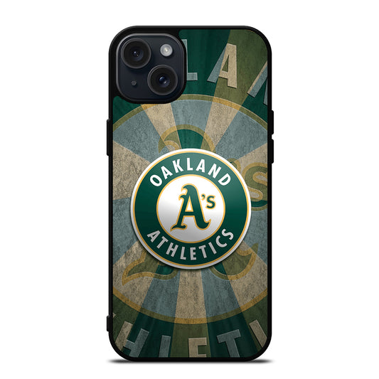 OAKLAND ATHLETICS LOGO MLB 3 iPhone 15 Plus Case Cover