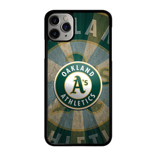 OAKLAND ATHLETICS LOGO MLB 3 iPhone 11 Pro Max Case Cover