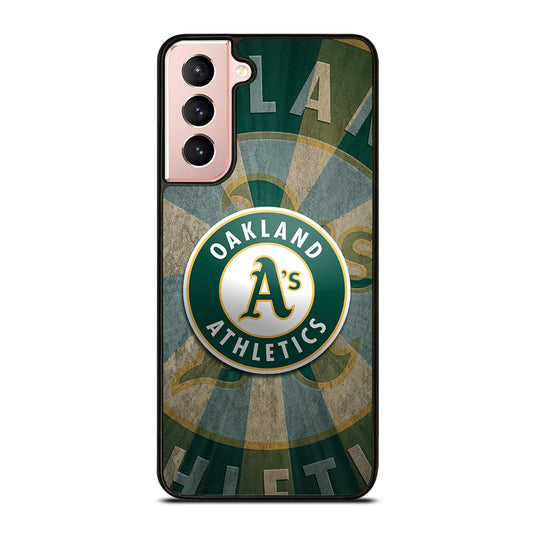 OAKLAND ATHLETICS LOGO MLB 3 Samsung Galaxy S21 Case Cover