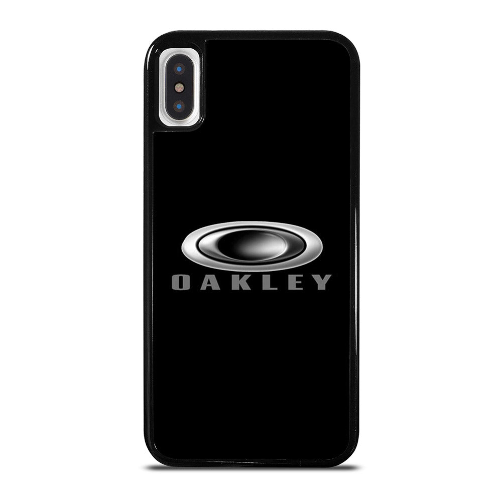 OAKLEY BLACK LOGO iPhone X / XS Case Cover