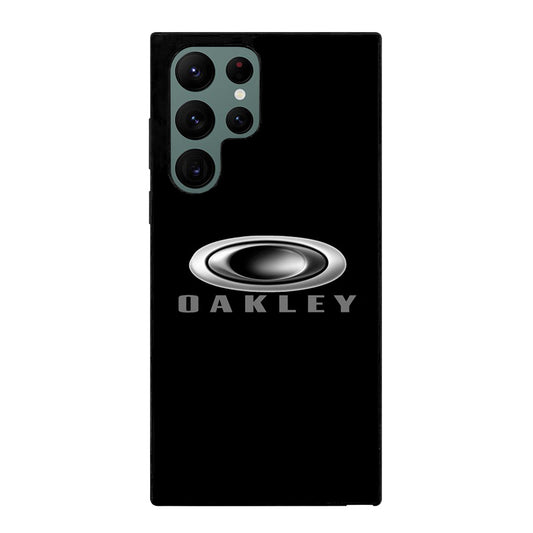 OAKLEY BLACK LOGO Samsung Galaxy S22 Ultra Case Cover