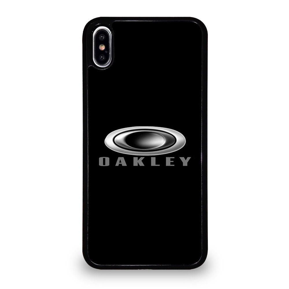 OAKLEY BLACK LOGO iPhone XS Max Case Cover
