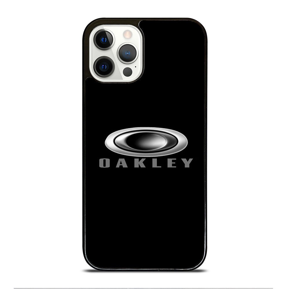 OAKLEY BLACK LOGO iPhone 12 Pro Case Cover