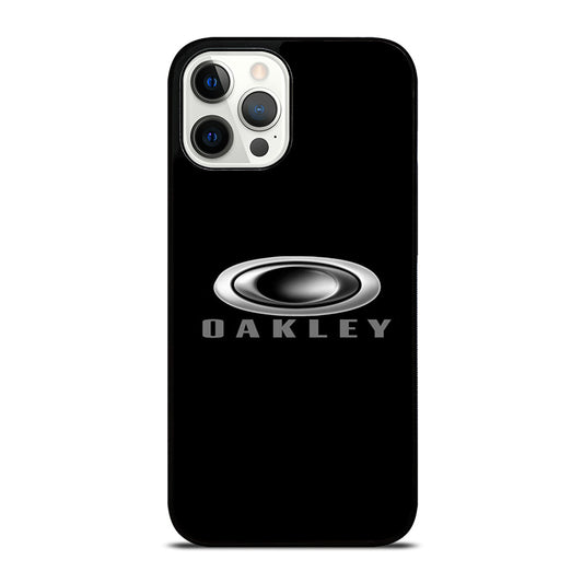 OAKLEY BLACK LOGO iPhone 12 Pro Max Case Cover