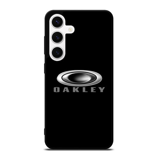 OAKLEY BLACK LOGO Samsung Galaxy S24 Case Cover