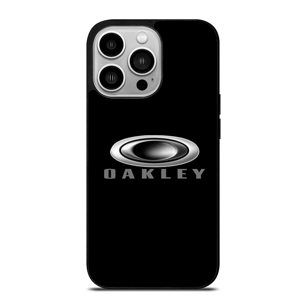 OAKLEY BLACK LOGO iPhone 14 Pro Case Cover