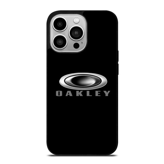 OAKLEY BLACK LOGO iPhone 14 Pro Case Cover
