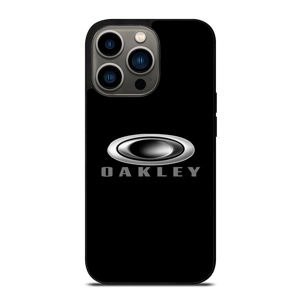 OAKLEY BLACK LOGO iPhone 13 Pro Case Cover