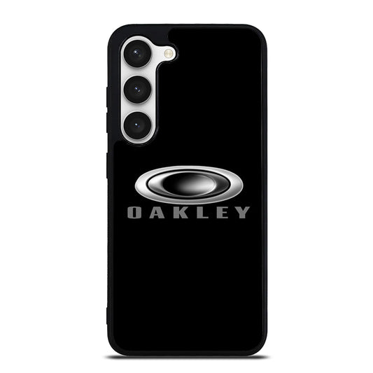 OAKLEY BLACK LOGO Samsung Galaxy S23 Case Cover