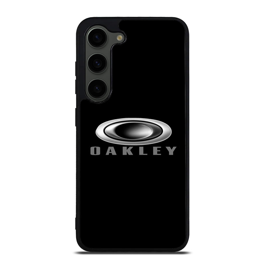 OAKLEY BLACK LOGO Samsung Galaxy S23 Plus Case Cover
