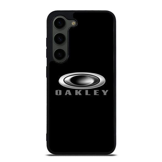 OAKLEY BLACK LOGO Samsung Galaxy S23 Plus Case Cover