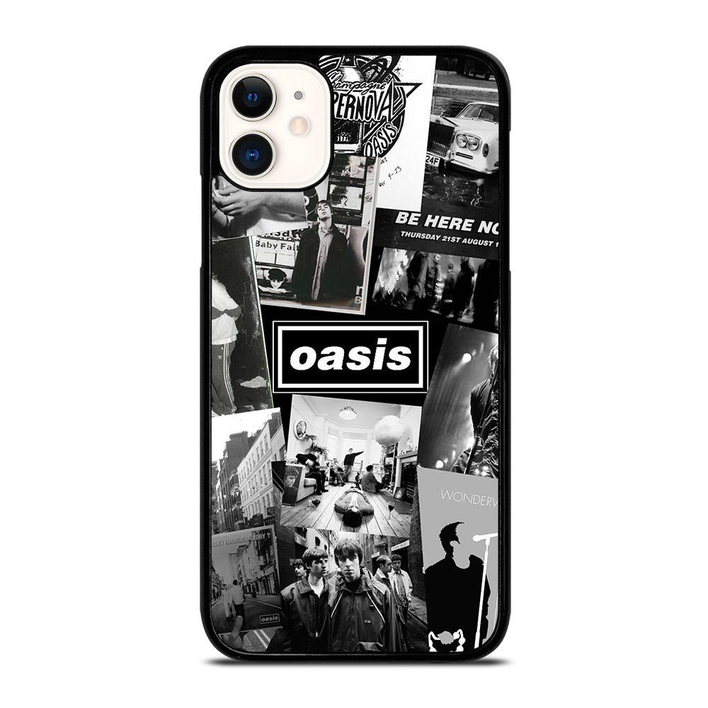 OASIS ROCK BAND COLLAGE iPhone 11 Case Cover