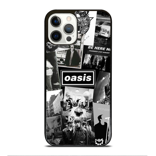 OASIS ROCK BAND COLLAGE iPhone 12 Pro Case Cover
