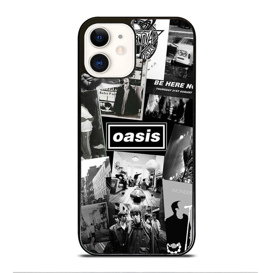 OASIS ROCK BAND COLLAGE iPhone 12 Case Cover