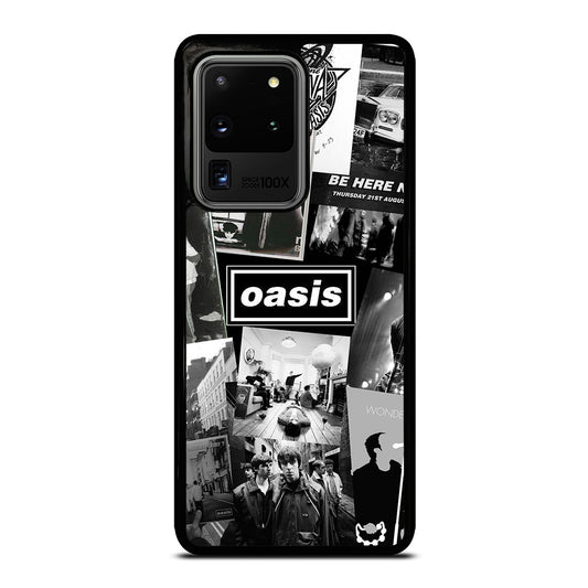 OASIS ROCK BAND COLLAGE Samsung Galaxy S20 Ultra Case Cover