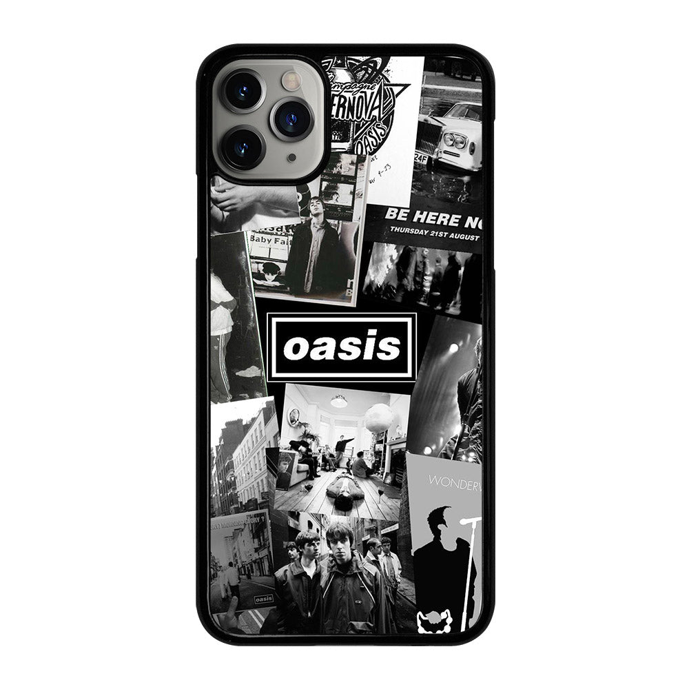 OASIS ROCK BAND COLLAGE iPhone 11 Pro Max Case Cover
