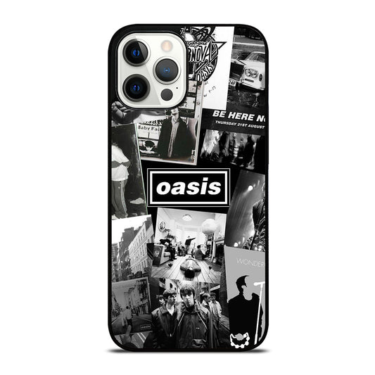 OASIS ROCK BAND COLLAGE iPhone 12 Pro Max Case Cover