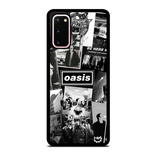 OASIS ROCK BAND COLLAGE Samsung Galaxy S20 Case Cover