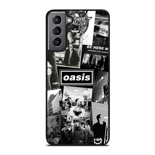 OASIS ROCK BAND COLLAGE Samsung Galaxy S21 Plus Case Cover