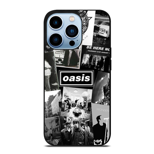OASIS ROCK BAND COLLAGE iPhone 13 Pro Max Case Cover