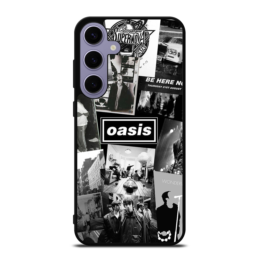 OASIS ROCK BAND COLLAGE Samsung Galaxy S24 Plus Case Cover
