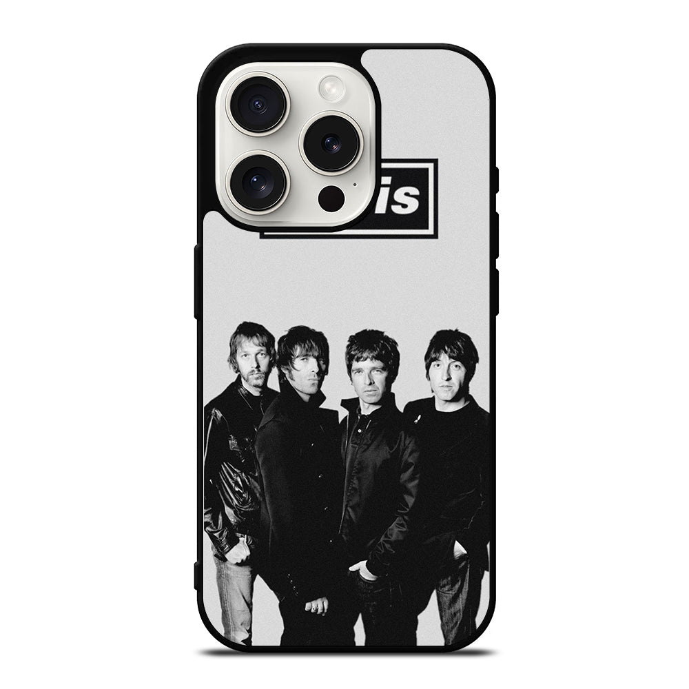 OASIS ROCK BAND MUSIC iPhone 15 Pro Case Cover