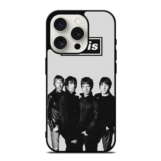 OASIS ROCK BAND MUSIC iPhone 15 Pro Case Cover