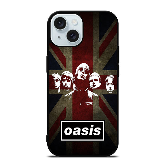 OASIS ROCK BAND iPhone 15 Case Cover