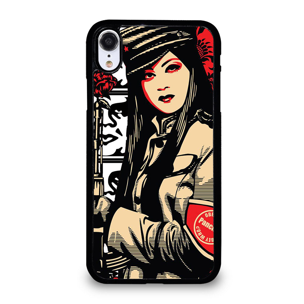 OBEY GIRL iPhone XR Case Cover