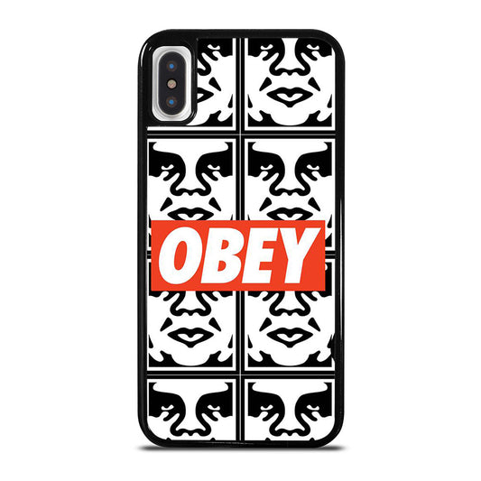 OBEY LOGO iPhone X / XS Case Cover