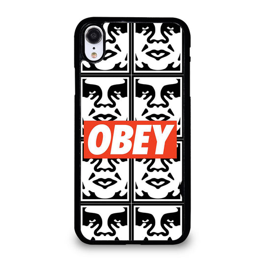 OBEY LOGO iPhone XR Case Cover