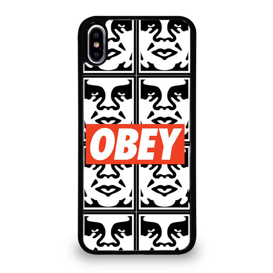 OBEY LOGO iPhone XS Max Case Cover