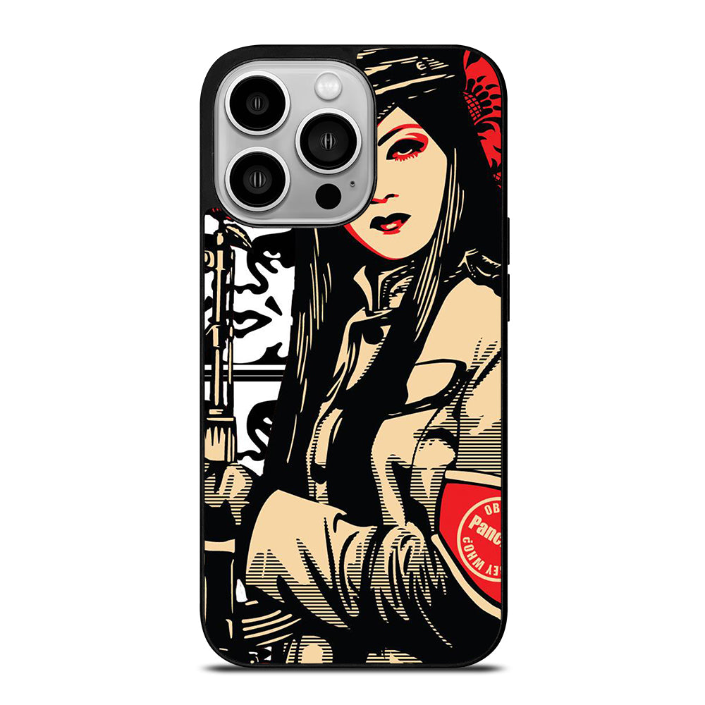 OBEY GIRL iPhone 14 Pro Case Cover
