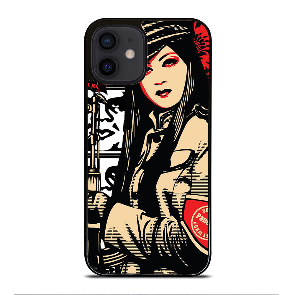 OBEY GIRL iPhone 12 Mini Case Cover