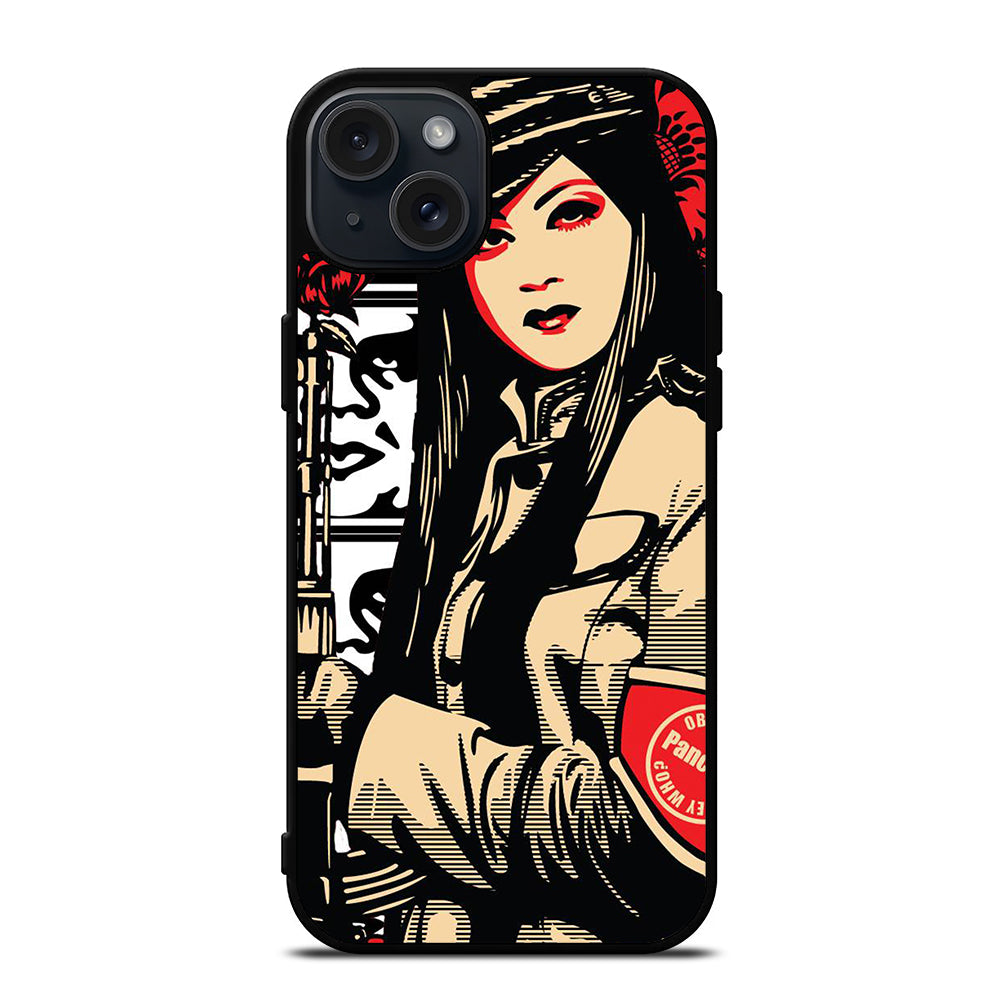 OBEY GIRL iPhone 15 Plus Case Cover