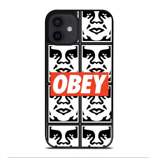 OBEY LOGO iPhone 12 Mini Case Cover