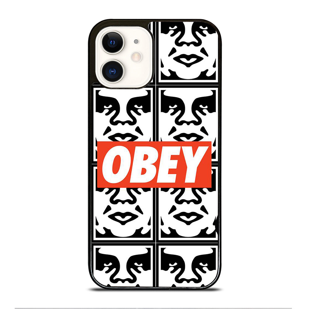 OBEY LOGO iPhone 12 Case Cover