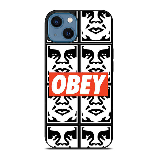 OBEY LOGO iPhone 14 Case Cover