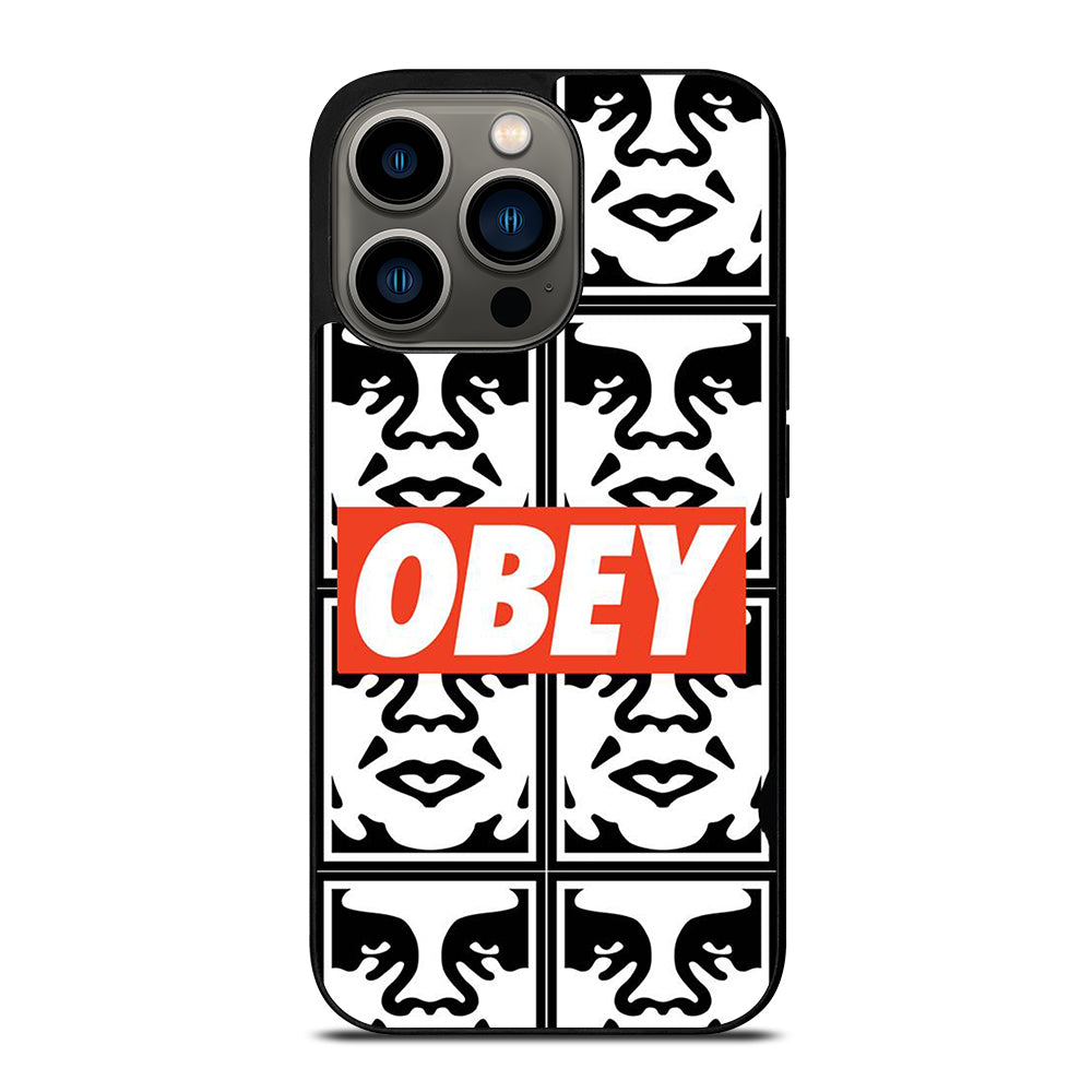 OBEY LOGO iPhone 13 Pro Case Cover