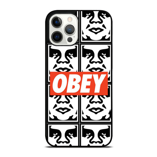OBEY LOGO iPhone 12 Pro Max Case Cover