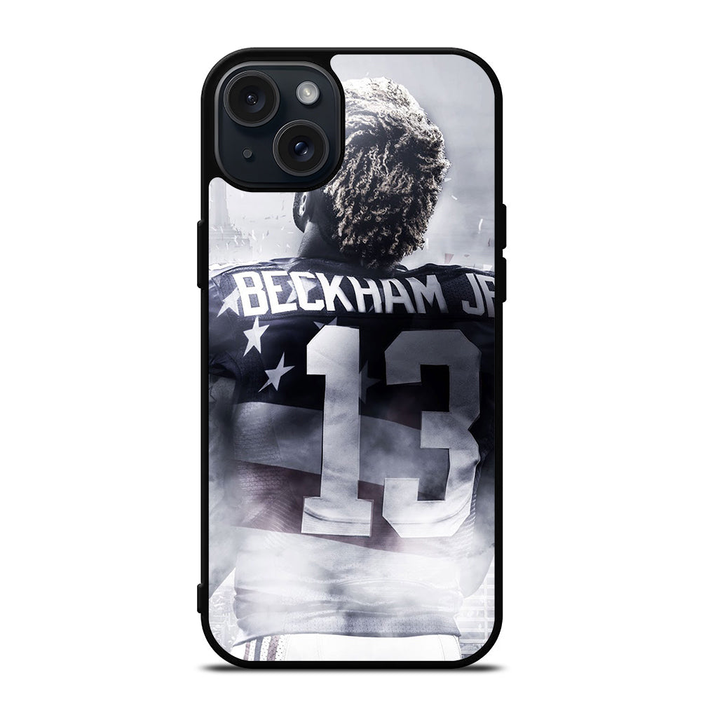 ODELL BECKHAM JR 13 FOOTBALL iPhone 15 Plus Case Cover