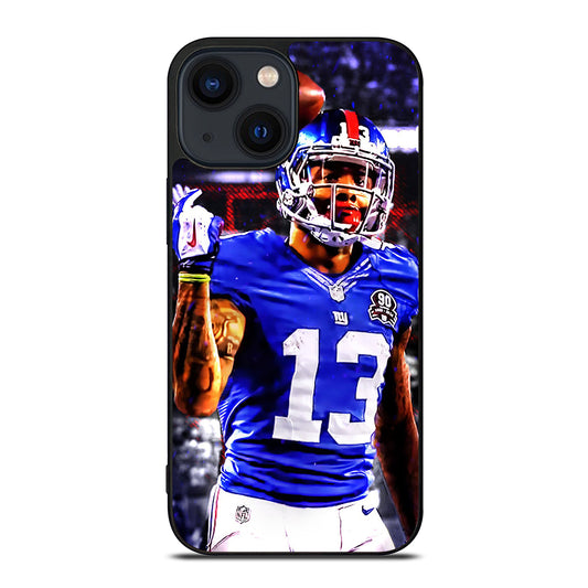 ODELL BECKHAM JR FOOTBALL iPhone 14 Plus Case Cover