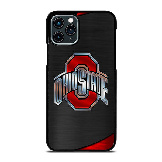 OHIO STATE BUCKEYES METAL LOGO iPhone 11 Pro Case Cover