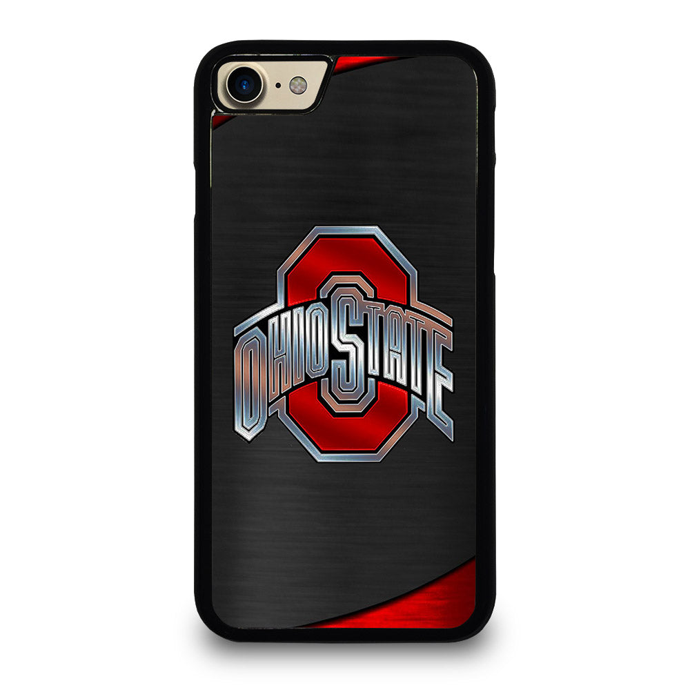 OHIO STATE BUCKEYES METAL LOGO iPhone 7 / 8 Case Cover