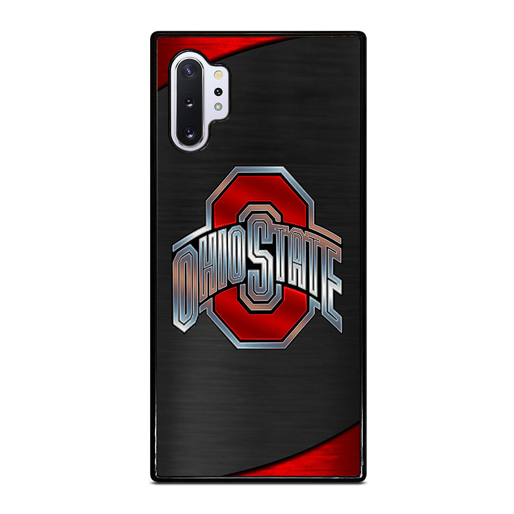 OHIO STATE BUCKEYES METAL LOGO Samsung Galaxy Note 10 Plus Case Cover